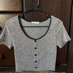 Beautiful Striped Croptop